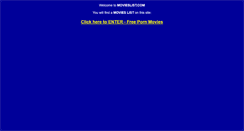 Desktop Screenshot of movieslist.com